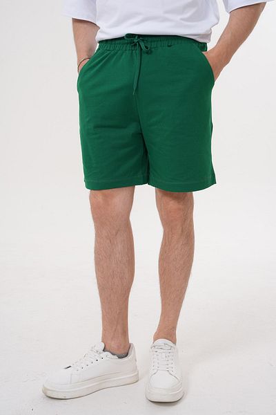 ACTIVE MODA - Men's Cotton Shorts with Laces Large Size