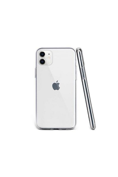 REDz Accessories Carcasă simplă, compatibilă cu iPhone 12/12 Pro, silicon, transparentă