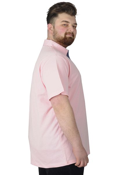 ModeXL Ανδρικό μπλουζάκι Mode Xl Polo Florida 22303 Salmon