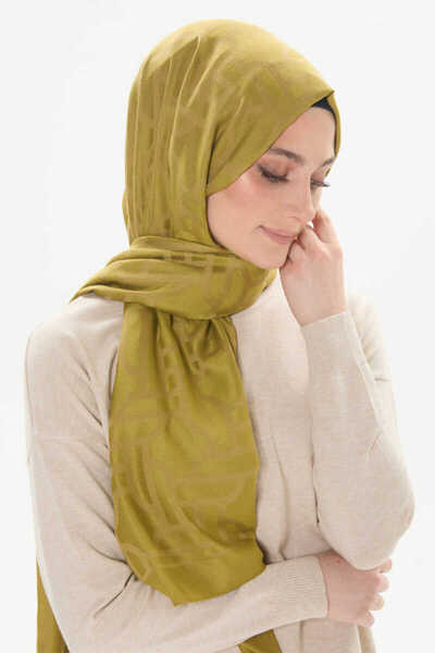 Setrms Geometrik Desenli Yün Şal