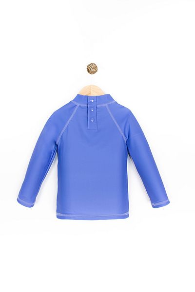 LOSAN Long Sleeve Sailboat Print Crew Neck Summer Soft Sea & Pool Baby Boy Swimwear