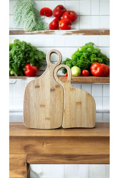 DolphFin 2-Piece Decorative Presentation and Cutting Board with Mother and Daughter