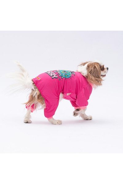 Pawstar Donut Worry Cat Dog Pajamas - Cat Dog Jumpsuit - Cat Dog Outfit