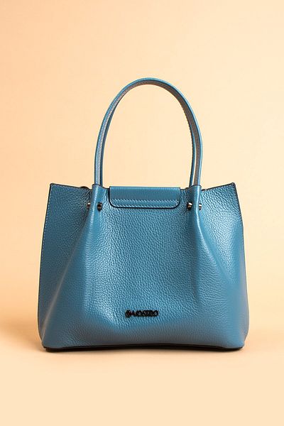 VOSTRO Handmade Italian Style 100% Real Genuine Leather Women's Soft Long Strap Handbag - Vostro20230