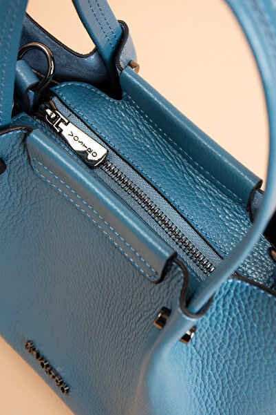 VOSTRO El Yapımı İtalyan Stili %100 Gerçek Hakiki Deri Kadın Yumuşak Uzun Askılı El Çantası - VOSTRO20230