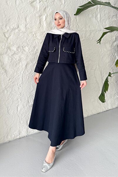 Rimel Moda فريق توهج الأزرق الداكن