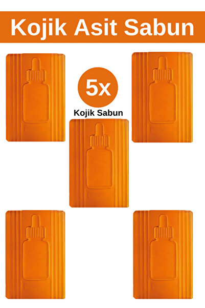 EpiRelax 5 Adet Kojic Asit Sabunu - Zerdeçal Ve Kojik Asit Etkisi Ile Leke Ka...