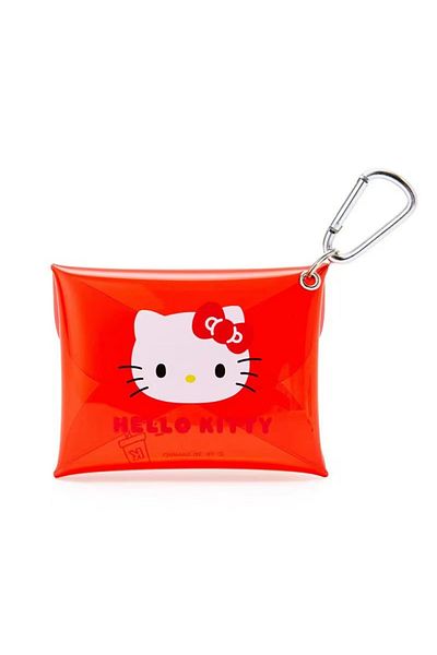 Choice 4 Sanrio Hello KittyCute Pvc Jelly Zero Wallet Transparent Kuromi Card Bag Storage Bag with Mountai.