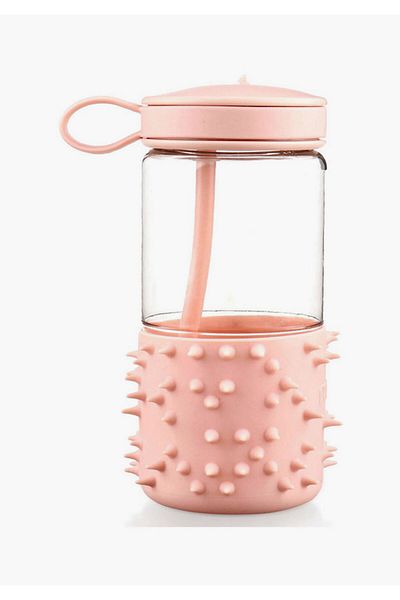 Melii Spikey Water Bottle Pink 17oz