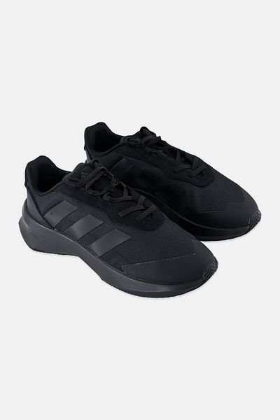 adidas Men Heawyn Lace Up Running Shoe, Black