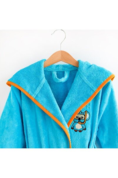 Milk & Moo Milk&moo Kadife Çocuk Bornoz Cool Koala 5-6 Yaş