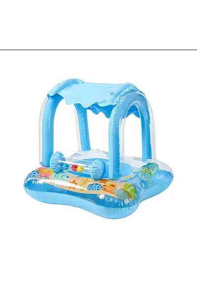 Sekk O Inflatable Baby Float Baby Ring Baby Float Baby Ring Pool Ring with Toy