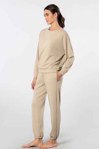 TÜREN 3611 Γυναικεία φόρμα Jogger Crew Neck