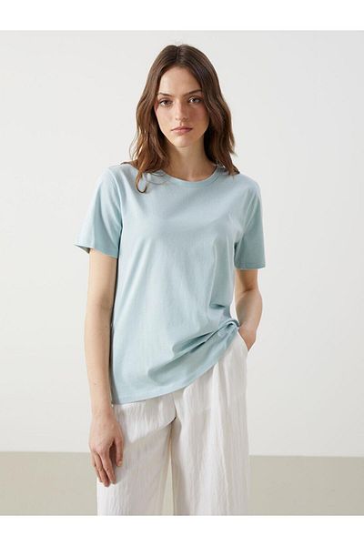 LC Waikiki Tricou pentru femei LCWAIKIKI Classic Crew Deck