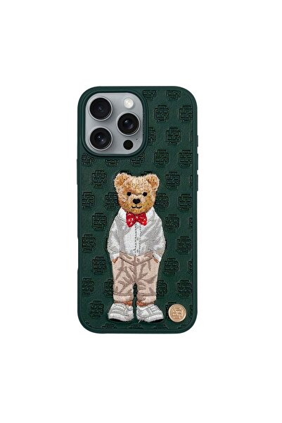 REDz Accessories Carcasă Zuck Bear pentru iPhone 16 Pro Max, Paris Gentleman,...