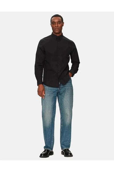 Calvin Klein Stylish Looking Shirt with Stand Collar, Suitable for Daily Use