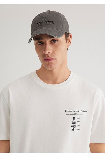 Mavi Stay Cool Embroidered Gray Hat 0911885 -28809