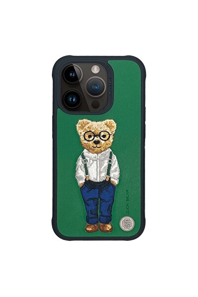 REDz Accessories Carcasă Zuck Bear pentru iPhone 15 Pro, London Classic, mode...