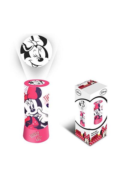 Minnie Mouse Children's Projector, Plastic, 2 in 1, 20x9.5 cm, Battery Powered, Multicolor, Disney Minnie