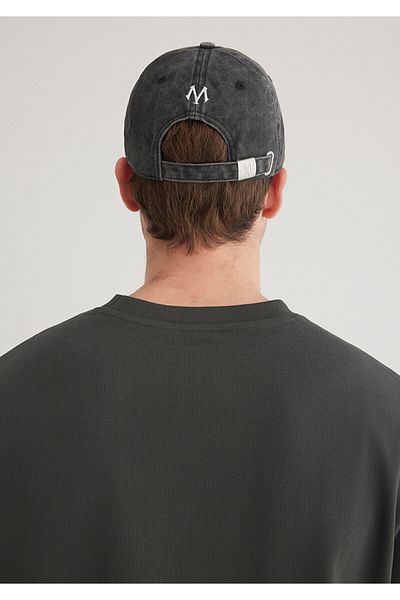 Mavi Youthful Embroidered Anthracite Hat 0911884 -80867