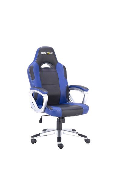 Datazone Gaming Chair – Wooden Frame, Pu Leather, 360° Rotatable Wheels, 150kg Load-bearing