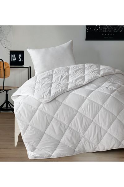 Story home Textile Duvet, Story Home, 100% cotton, filled with siliconized fibers, 300g/m², 140x220 cm