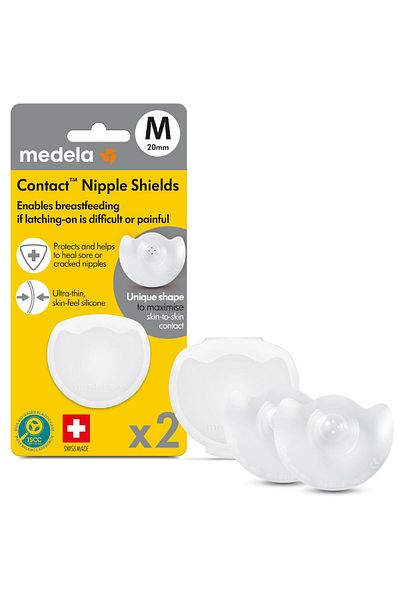 Medela - Contact Nipple Shields M (2 Pcs)