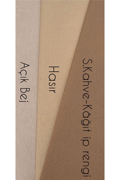 kumasfabrik 120 X 50 cm Βαμβακερή επένδυση υφασμάτινη/τσάντα Επένδυση-ανοιχτό μπεζ, πέτρα Χρώμα