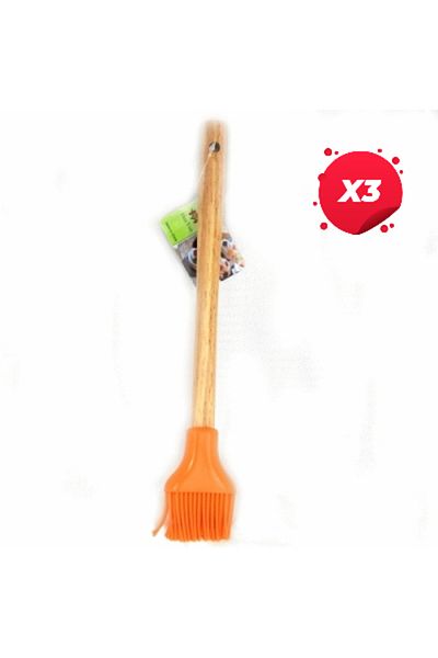 DAR X3 SILICONE BRUSH WOODEN HANDLE WEI A-05683