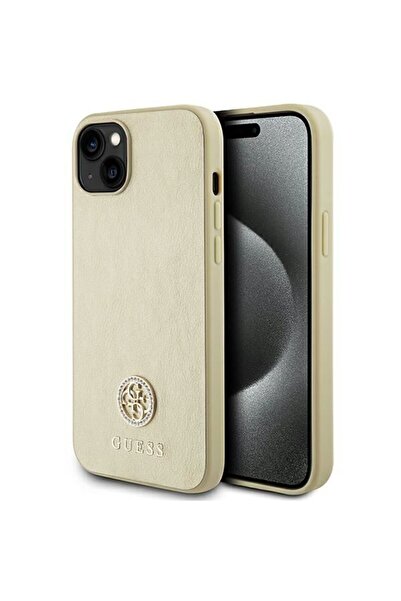 REDz Accessories Husă Guess pentru iPhone 13/14/15, piele 4G Collection cu lo...