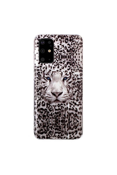 REDz Accessories Θήκη σιλικόνης συμβατή με το μοντέλο Samsung A71 Leopard, σι...