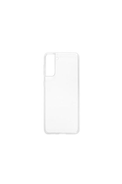 REDz Accessories Carcasă simplă, transparentă, din silicon, compatibilă cu Samsung S21