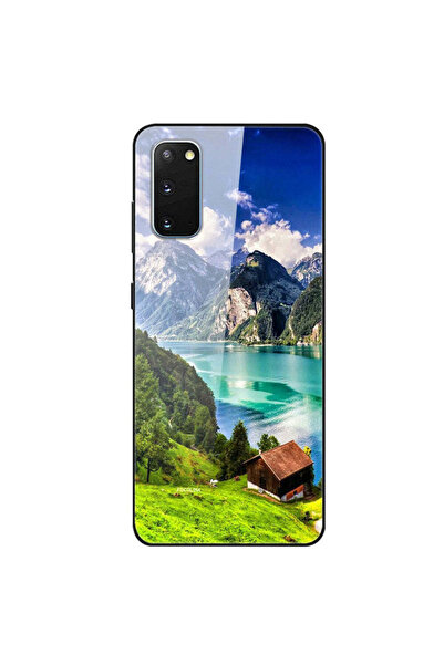 REDz Accessories Carcasă compatibilă cu modelul Samsung S20, Glass Mountain R...