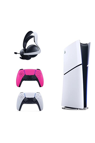 Sony Playstation 5 Slim Ithalatçı Garantili 2. Pembe Dualsense Ps5 Elite Kula...