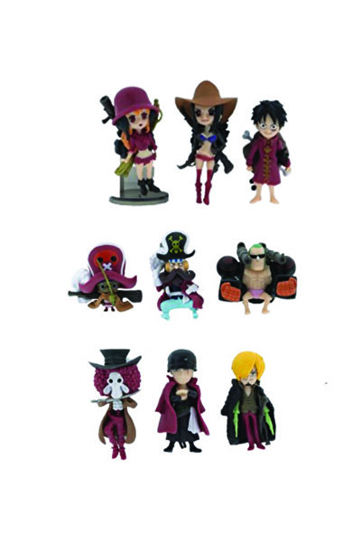 TİME توفر مجموعة التماثيل الصغيرة المكونة من 9 قطع ساعات من اللعب الممتع لطفلك.