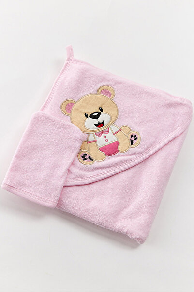 Mini Love Baby Fashion AYI NAKIŞLI HAVLU SİLGİ