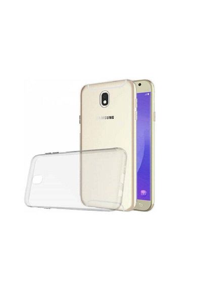 REDz Accessories Carcasă din silicon compatibilă cu Samsung J3 2017, transparentă, rezistentă la șocuri, TPU, Vice versa