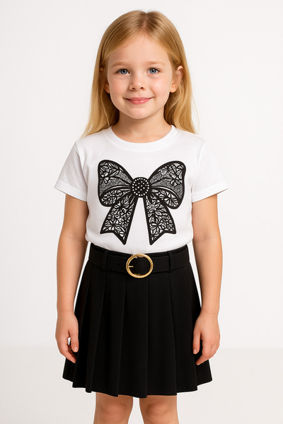 vera kids Kaiš komadni stil odela sa suknjom