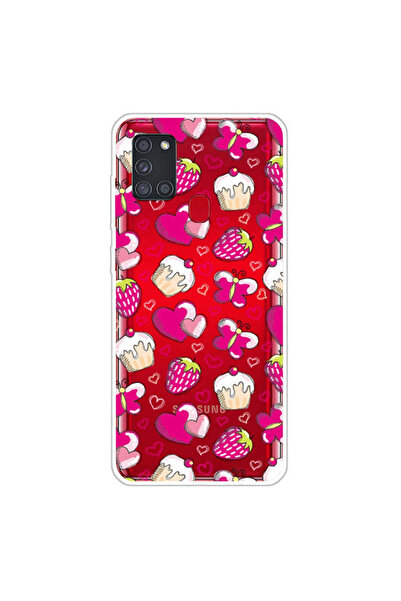 REDz Accessories Θήκη συμβατή με το μοντέλο Samsung A21s Sweets, σιλικόνη, αν...