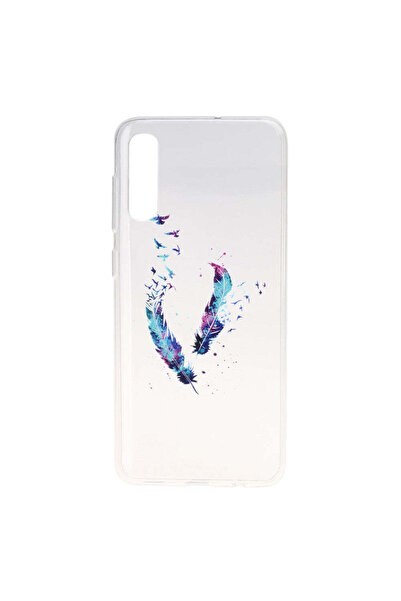 REDz Accessories Θήκη συμβατή με το Samsung A30s, μπλε φτερό, ανθεκτική σε κρ...