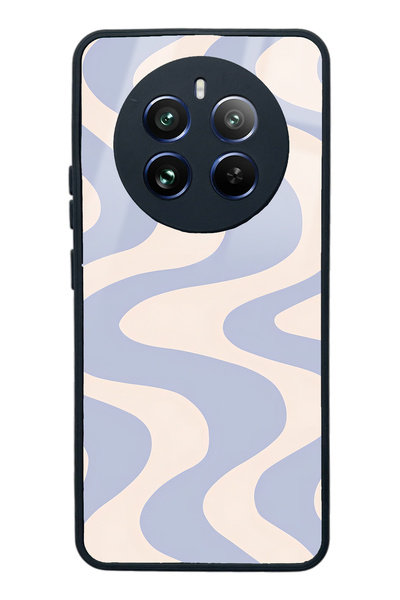 Spoyi Oppo Realme 12 Pro Wave Efect Design Glossy Phone Case