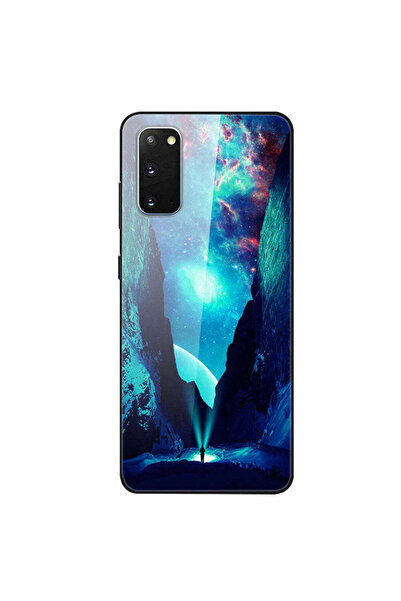 REDz Accessories Carcasă compatibilă cu modelul Samsung S20, sticlă Spiritual...