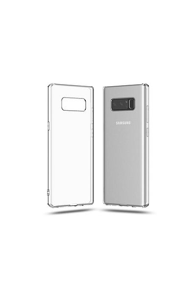 REDz Accessories Carcasă simplă, compatibilă cu Samsung Note 8, silicon, transparentă
