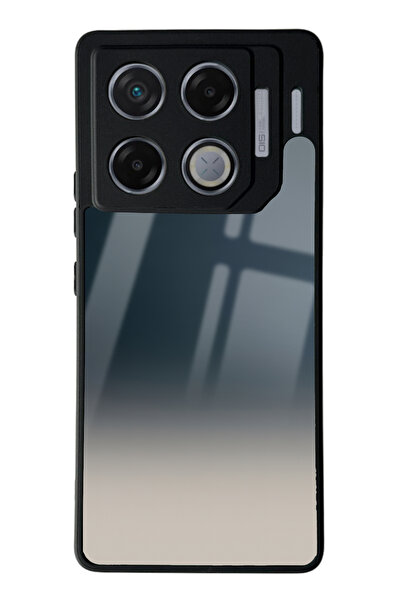 Spoyi İnfinix GT 20 Pro Mavi Geçiş Tasarımlı Glossy Telefon Kılıfı