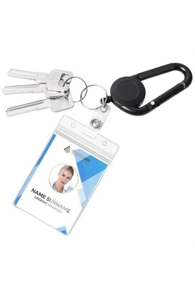 Marsilyan Telescopic Carabiner Keychain