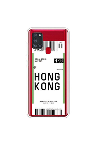 REDz Accessories Carcasă compatibilă cu Samsung A21s model Dream Ticket Hong ...