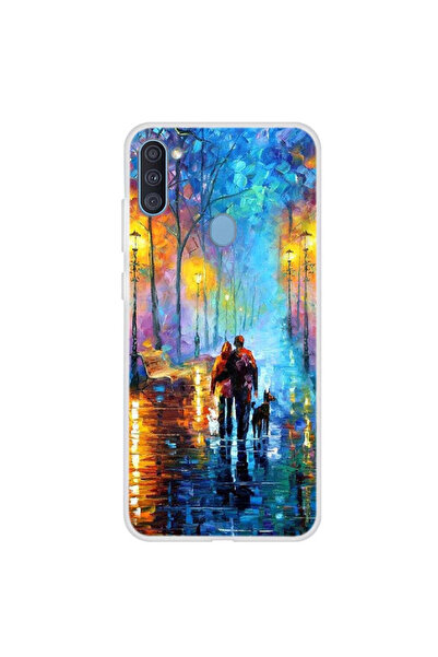 REDz Accessories Carcasă compatibilă cu modelul Samsung A11 Family, silicon, ...