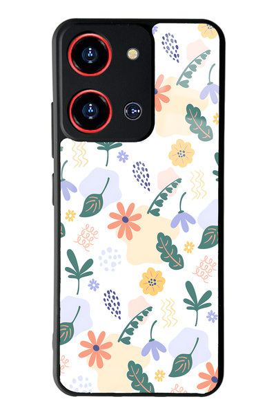 Spoyi Reeder S19 Max Pro S Zoom Glossy Phone Case with Tiny Flowers Design