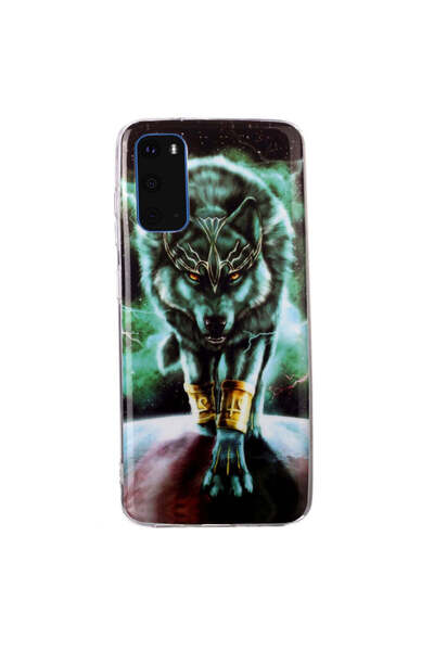 REDz Accessories Carcasă din silicon compatibilă cu Samsung S20 modelul Mysti...