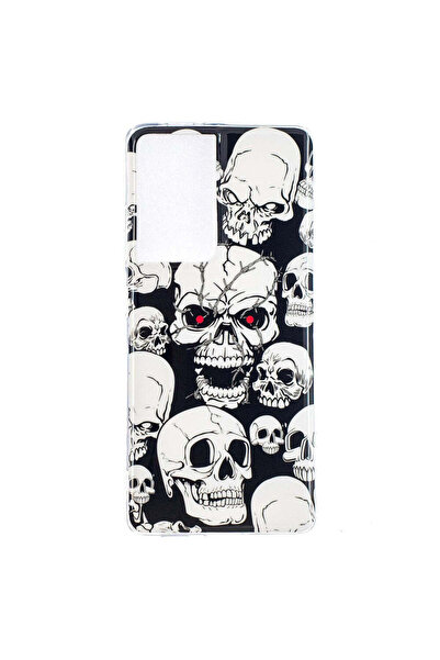 REDz Accessories Carcasă din silicon compatibilă cu Samsung S21 Ultra model C...